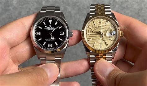 rolex datejust vs explorer 1|datejust vs rolex explorer.